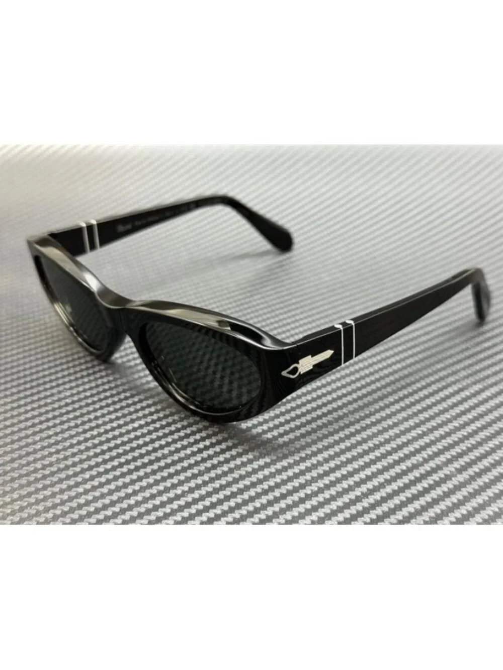 New Persol Men Black Sunglasses 53-20-140